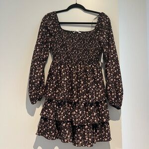 Altar'd State Long Sleeve Floral Dress